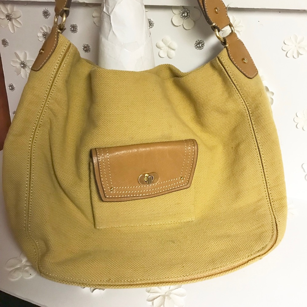 Vintage Liz Claiborne Canvas tote